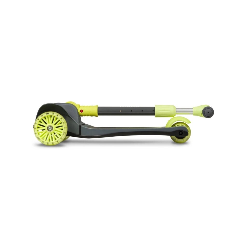 Lionelo - Barn sparkcykel TIMMY 3xAA grön/grå