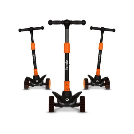 Lionelo - Barn sparkcykel TIMMY 3xAA orange/svart