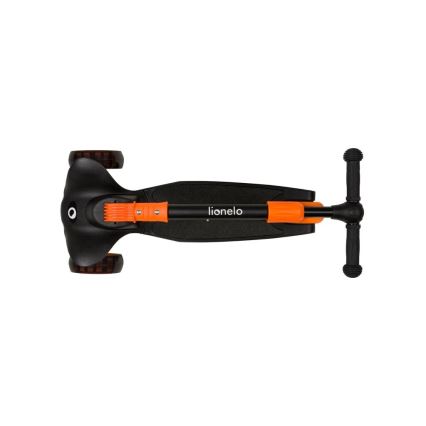 Lionelo - Barn sparkcykel TIMMY 3xAA orange/svart