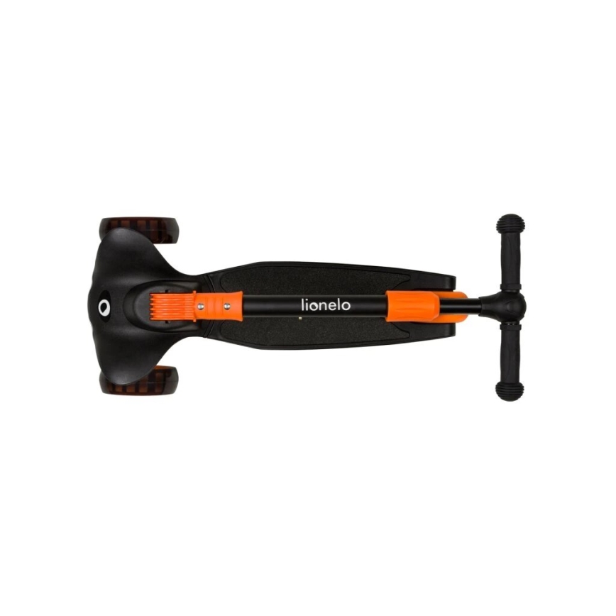 Lionelo - Barn sparkcykel TIMMY 3xAA orange/svart