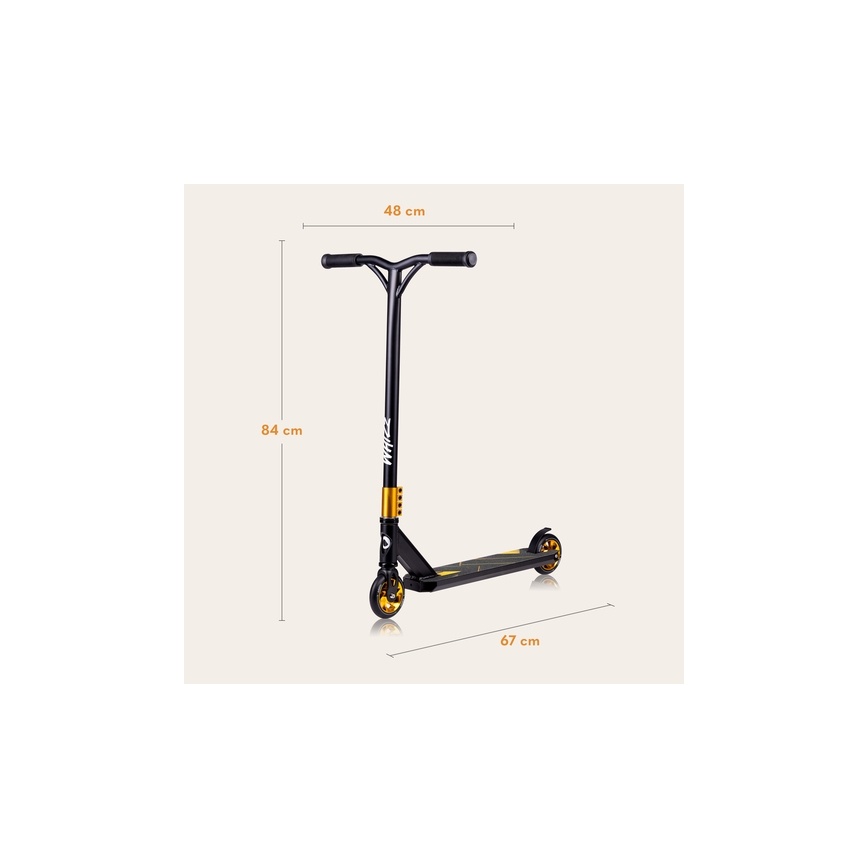Lionelo - Barn sparkcykel WHIZZ svart
