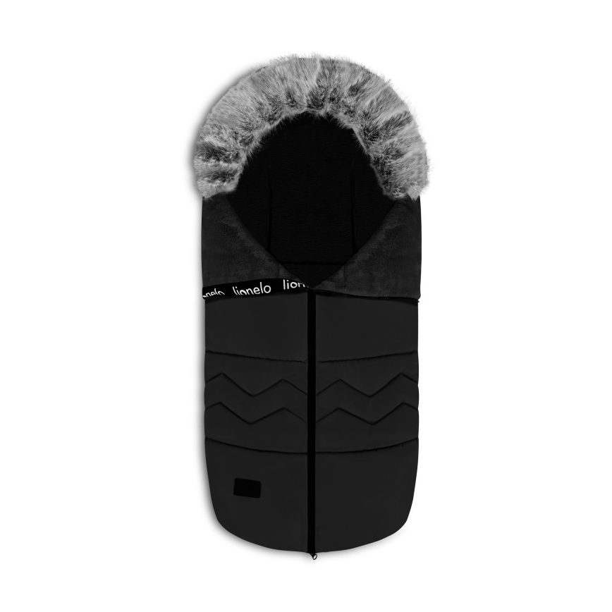 Lionelo - Barnåkpåse FRODE Black Carbon