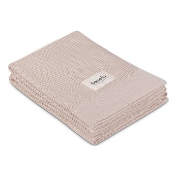 Lionelo - Barnfilt BAMBOO BLANKET 75x100 cm Beige sand