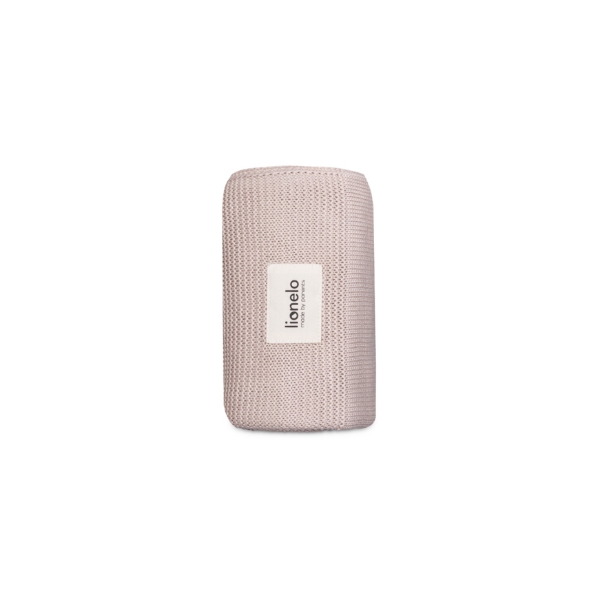 Lionelo - Barnfilt BAMBOO BLANKET 75x100 cm Beige sand