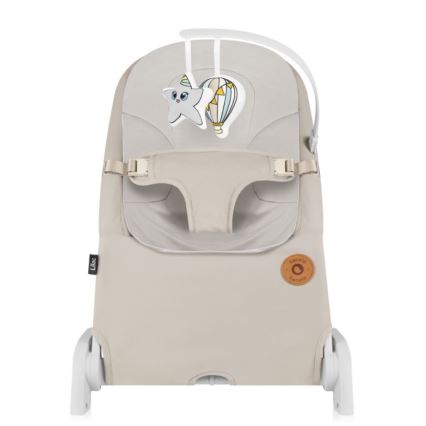 Lionelo - Barngungstol LILAC beige