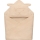 Lionelo - Barnhandduk med huva i musslin Beige Sand