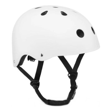 Lionelo - Barnhjälm HELMET vit