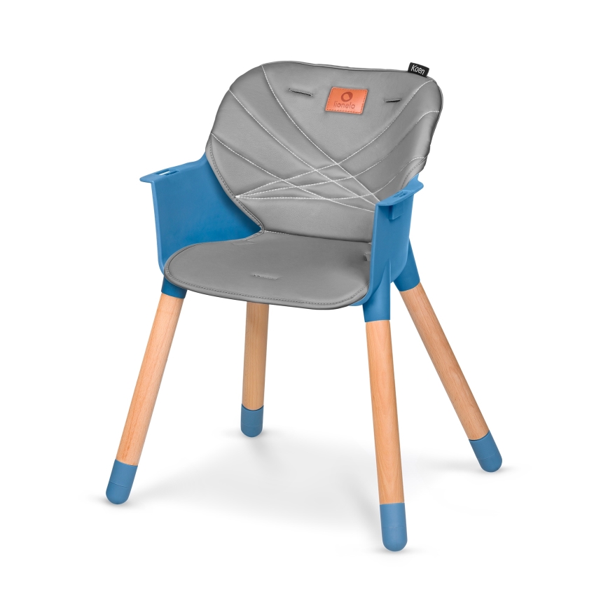 Lionelo - Barnmatstol 2-i-1 KOEN Blue Sky