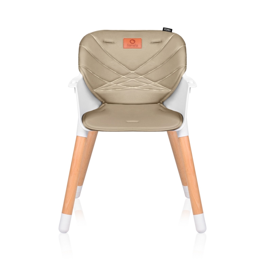 Lionelo - Barnmatstol 2-i-1 KOEN Sandbeige