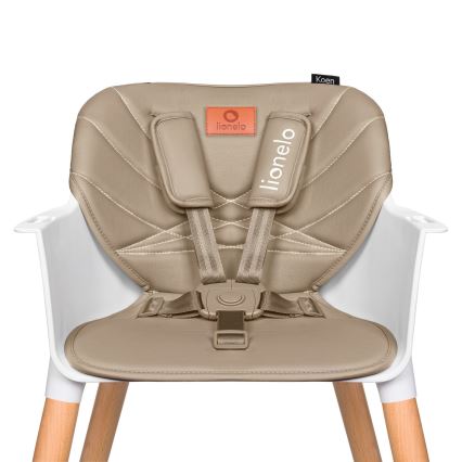 Lionelo - Barnmatstol 2-i-1 KOEN Sandbeige