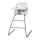 Lionelo - Barnmatstol 4-i-1 DALIA SET Grey Stone Natural