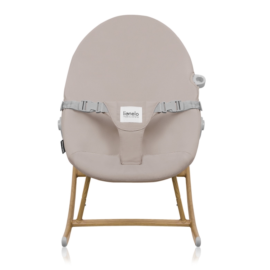 Lionelo - Barnmatstol 4-i-1 DALIA SET Grey Stone Natural