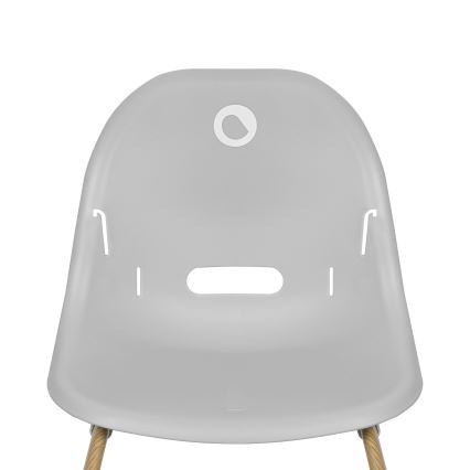 Lionelo - Barnmatstol 4-i-1 DALIA SET Grey Stone Natural