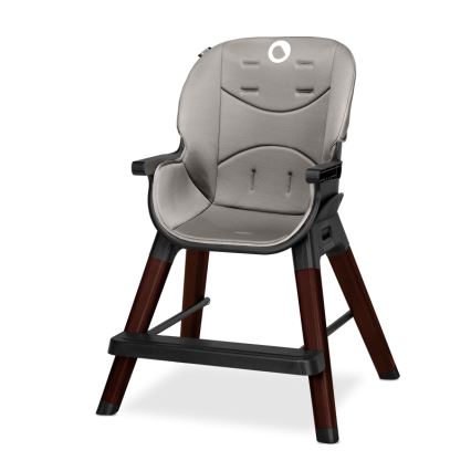Lionelo - Barnmatstol MONA Svart Onyx
