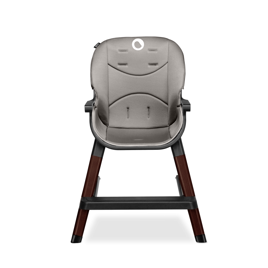 Lionelo - Barnmatstol MONA Svart Onyx