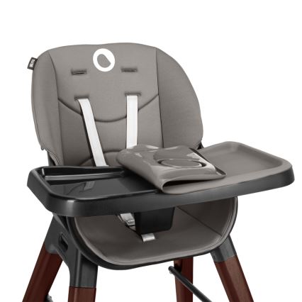 Lionelo - Barnmatstol MONA Svart Onyx