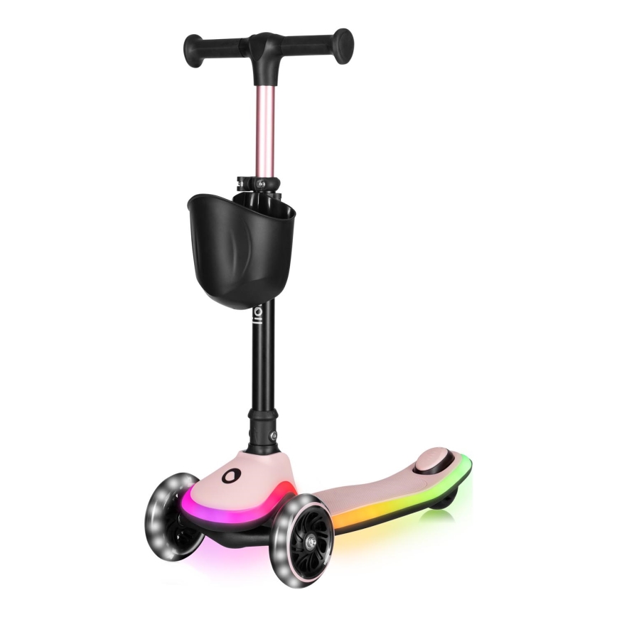 Lionelo - Barnscooter MEY 3xAAA Pink Rose