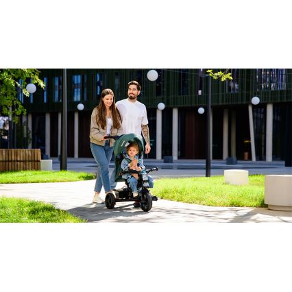 Lionelo - Barntricycle HAARI grön/svart