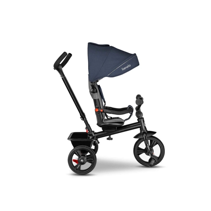 Lionelo - Barntricycle HAARI mörkblå/grå