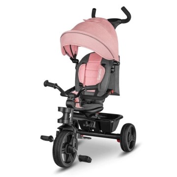 Lionelo - Barntricycle HAARI rosa/grå
