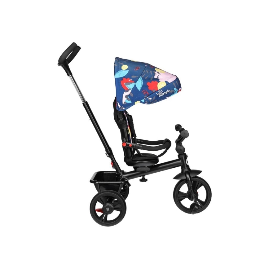 Lionelo - Barntricycle HAARI svart/flerfärgad