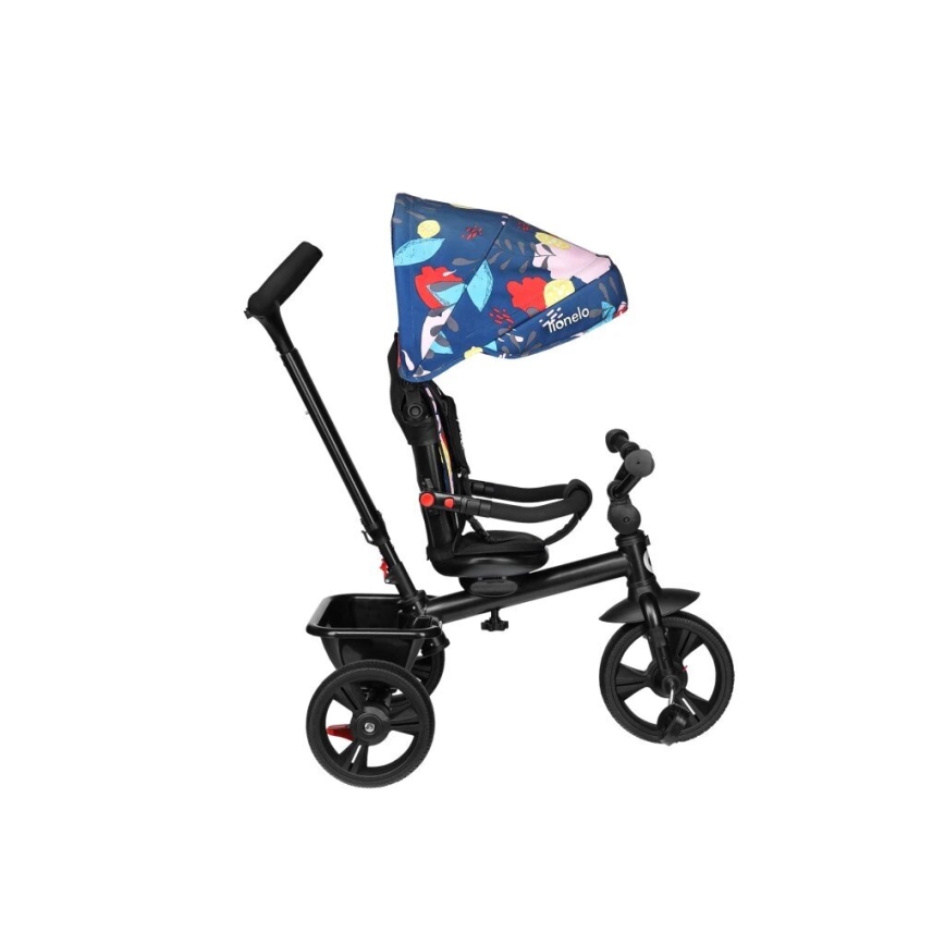 Lionelo - Barntricycle HAARI svart/flerfärgad