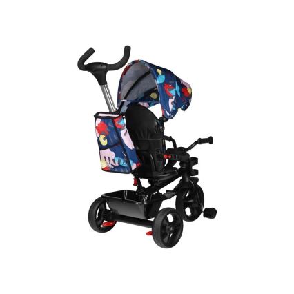 Lionelo - Barntricycle HAARI svart/flerfärgad
