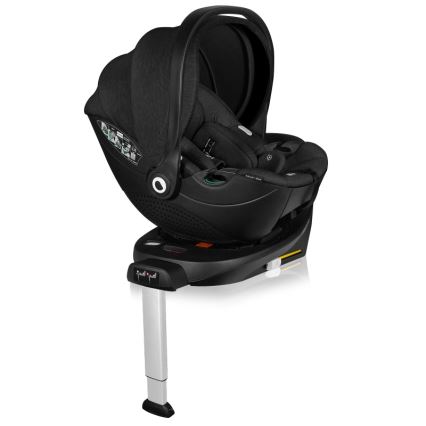 Lionelo - Bas för bilbarnstolar MOXIE SET i-Size, svart