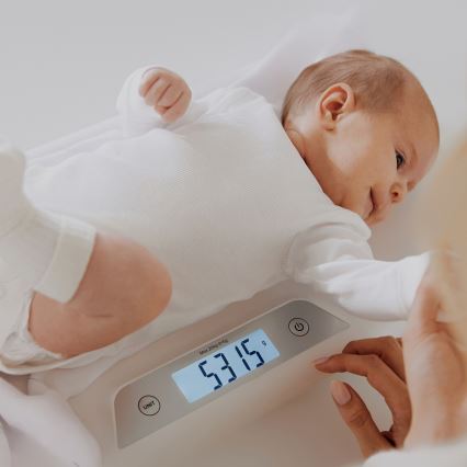 Lionelo - bebisvåg BABYBALANCE 3xAAA