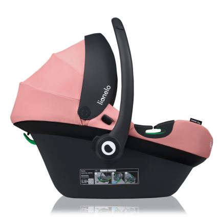 Lionelo - Bilbarnstol ASTRID i-Size 40-87 cm Korallrosa