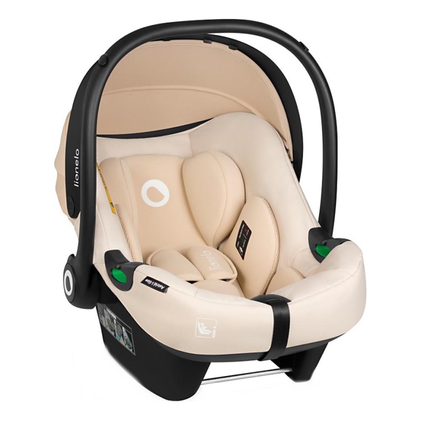 Lionelo - Bilbarnstol ASTRID i-Storlek 40-87 cm beige