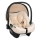 Lionelo - Bilbarnstol ASTRID i-Storlek 40-87 cm beige