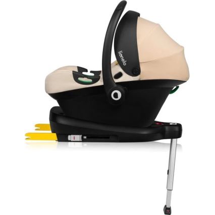 Lionelo - Bilbarnstol ASTRID i-Storlek 40-87 cm beige