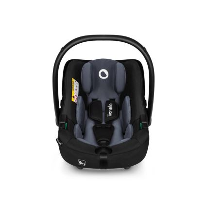 Lionelo - Bilbarnstol ASTRID i-Storlek 40-87 cm svart