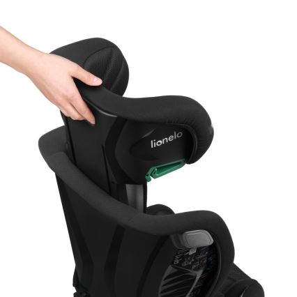 Lionelo - Bilbarnstol IGO i-Size 100-150 cm Svart Carbon