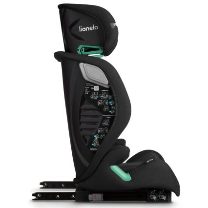 Lionelo - Bilbarnstol IGO i-Size 100-150 cm Svart Carbon