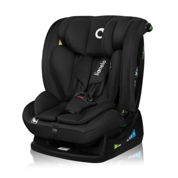 Lionelo - Bilbarnstol IZZY i-Size 40-150 cm Svart Carbon