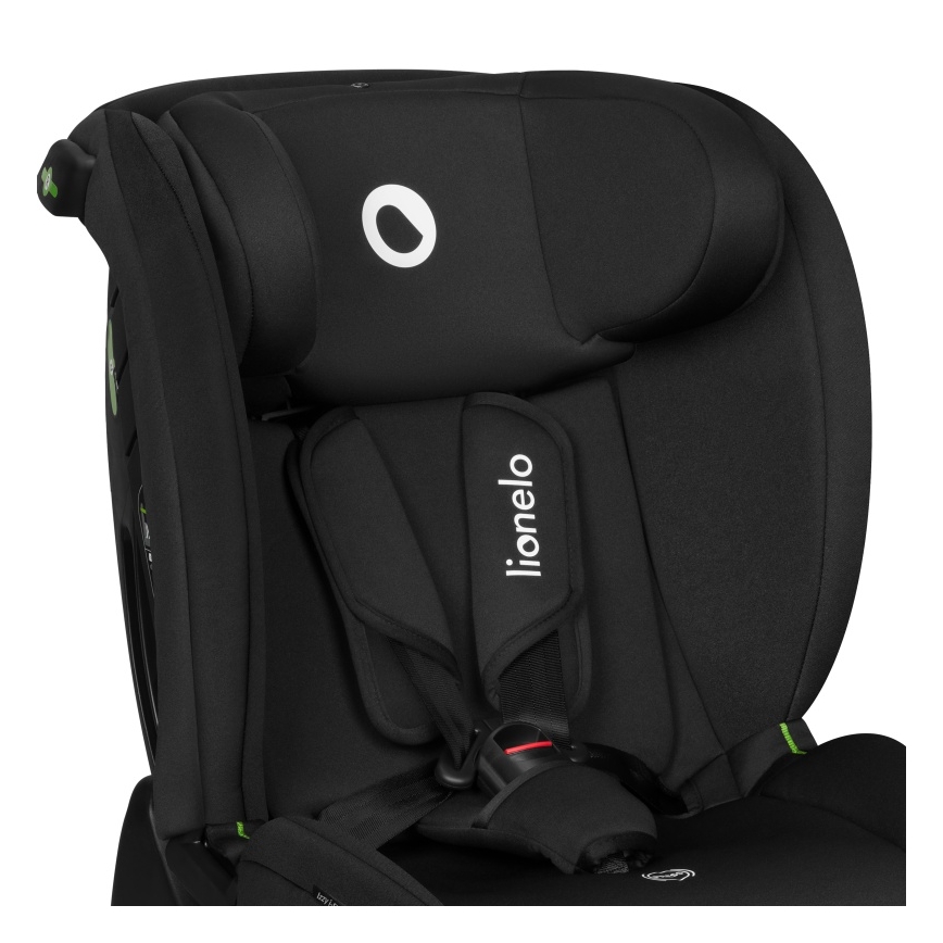 Lionelo - Bilbarnstol IZZY i-Size 40-150 cm Svart Carbon
