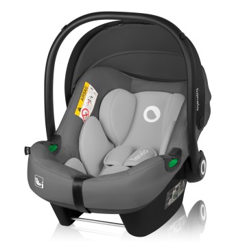 Lionelo - Bilbarnstol LEMMY i-Size 40-87 cm Grå