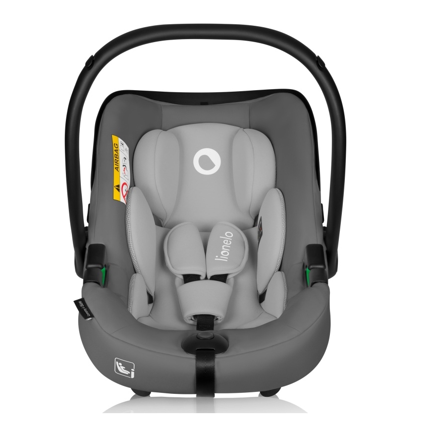 Lionelo - Bilbarnstol LEMMY i-Size 40-87 cm Grå