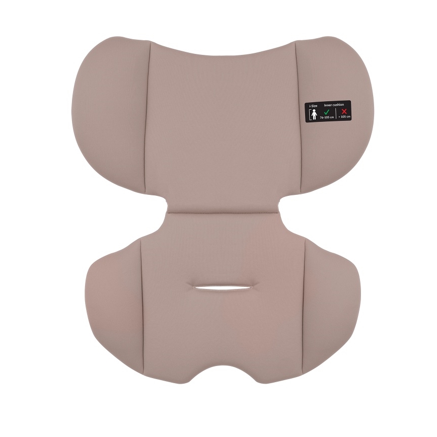 Lionelo - Bilbarnstol LEVI i-Size 76-150 cm Beige Latte