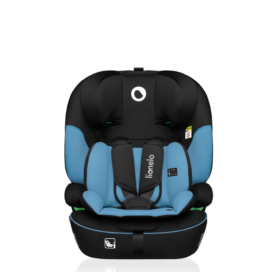 Lionelo - Bilbarnstol LEVI i-Size 76-150 cm Koboltblå