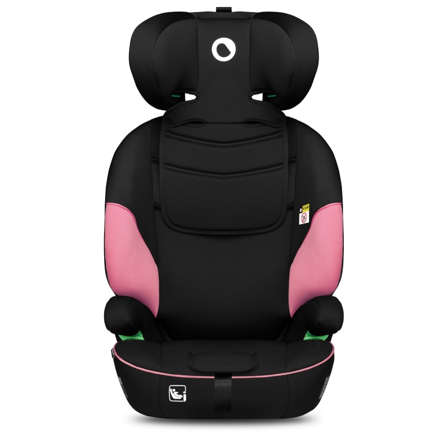Lionelo - Bilbarnstol LEVI i-Size 76-150 cm Rosa Baby
