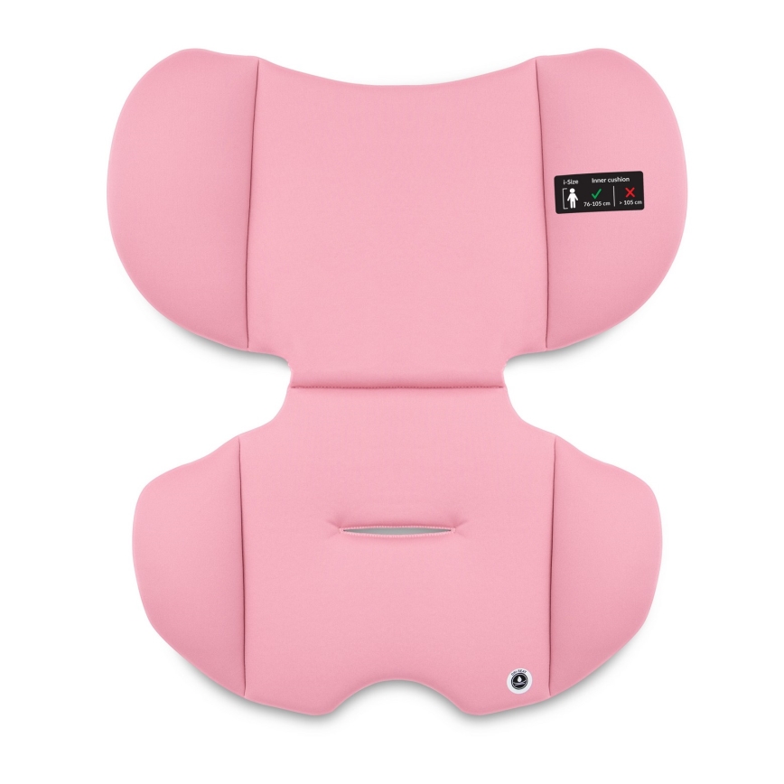 Lionelo - Bilbarnstol LEVI i-Size 76-150 cm Rosa Baby