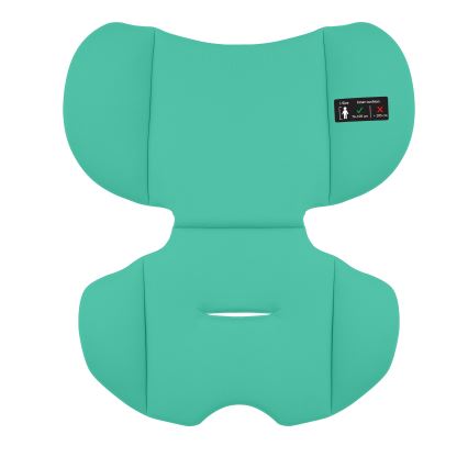 Lionelo - Bilbarnstol LEVI i-Size 76-150 cm Smaragdgrön