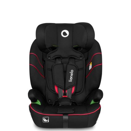 Lionelo - Bilbarnstol LEVI i-Size 76-150 cm Sportig svart