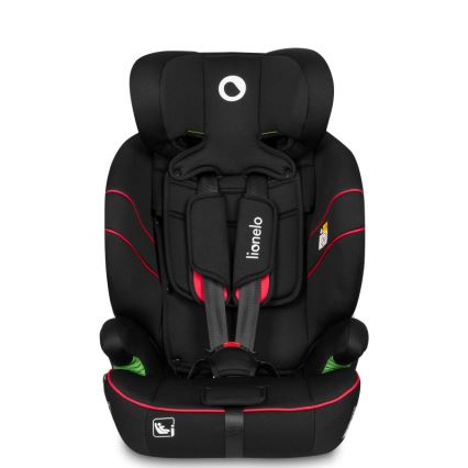 Lionelo - Bilbarnstol LEVI i-Size 76-150 cm Sportig svart