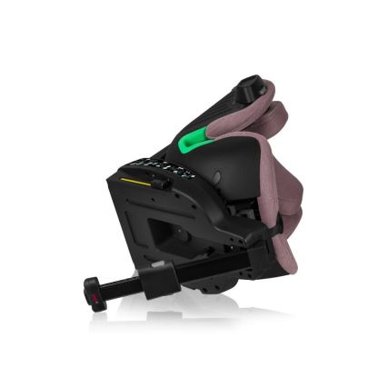 Lionelo - Bilbarnstol med bas swivel HARMONY i-Storlek 40-150 cm rosa