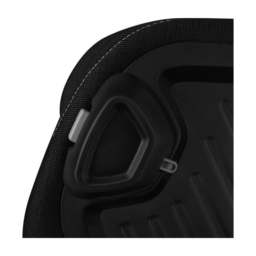 Lionelo - Bilbarnstol med bas swivel HARMONY i-Storlek 40-150 cm svart