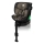 Lionelo - Bilbarnstol med bas swivel HARMONY i-Storlek 40-150 cm svart/oliv